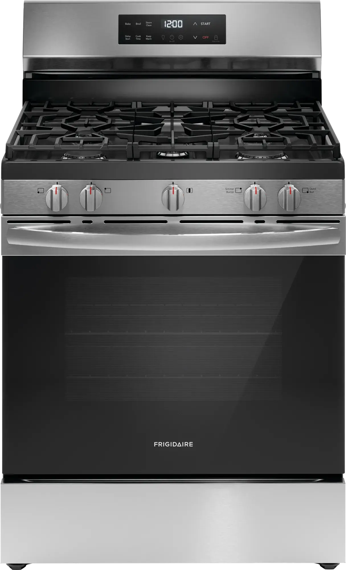 30" Gas Range with Quick Boil