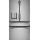 GE Profile GE Profile(TM) ENERGY STAR(R) 27.9 Cu. Ft. Smart Fingerprint Resistant 4-Door French-Door Refrigerator with Door In Door PVD28BYNFS (a4lmkvz3ag1e) (2)