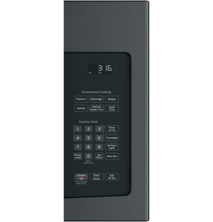 GE GE(R) 1.6 Cu. Ft. Over-the-Range Microwave Oven with Recirculating Venting JNM3163DJBB (a4l9pduqej0p) (2)