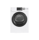 GE GE(R) ENERGY STAR(R) 24" 4.3 Cu.Ft. Front Load Vented Electric Dryer with Stainless Steel Basket GFD14ESSNWW (a4lpf32b15n1)