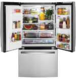 GE GE ENERGY STAR 25.7 Cu. Ft. Fingerprint Resistant French-Door Refrigerator GFE26JYMFS (S93056A2699XX30NG) (3)