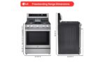 LG 6.3 cu. ft. Smart Wi-Fi Enabled Probake Convection(R) Gas Range with Air Fry & EasyClean(R) LRGN6325X (a4lj64xi3yk9) (4)