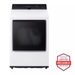LG 7.3 cu. ft. Ultra Large Capacity Rear Control Gas Dryer with LG EasyLoad(TM) Door and AI Sensing DLG8401WE (a4ljupc52u5m)