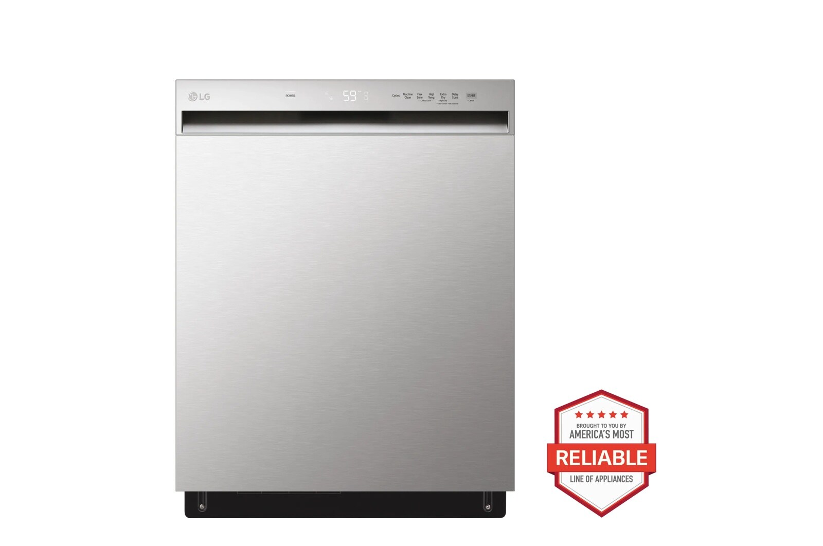 a4l-cover-S33738A0799DW03S LG 24 Inch Wide QuadWash(TM) Front Control Dishwasher - Stainless Steel LDFN3432T (S33738A0799DW03S)