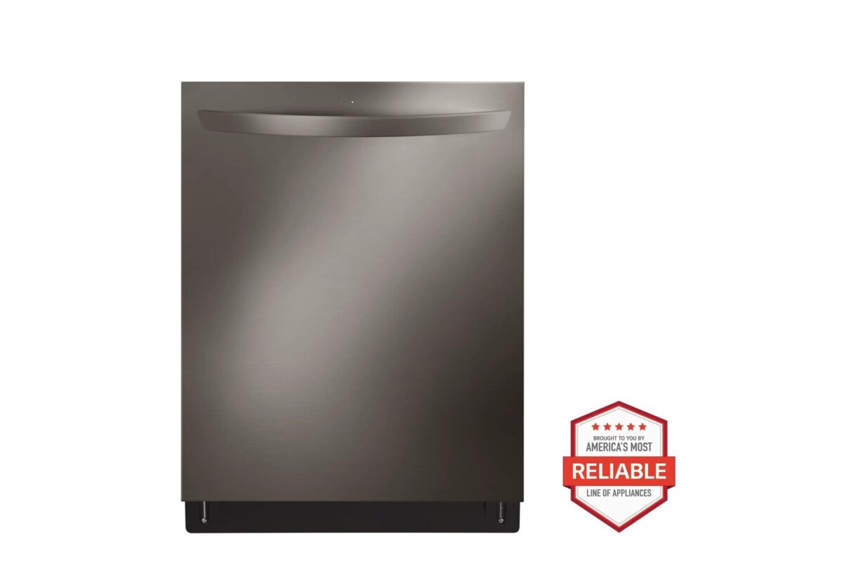 LG 24 Inch Smart Top Control Dishwasher with 1-Hour Wash & Dry, QuadWash(R) Pro, TrueSteam(R) and Dynamic Heat Dry(TM) LDTH7972D (a4lzxpdh1kac)