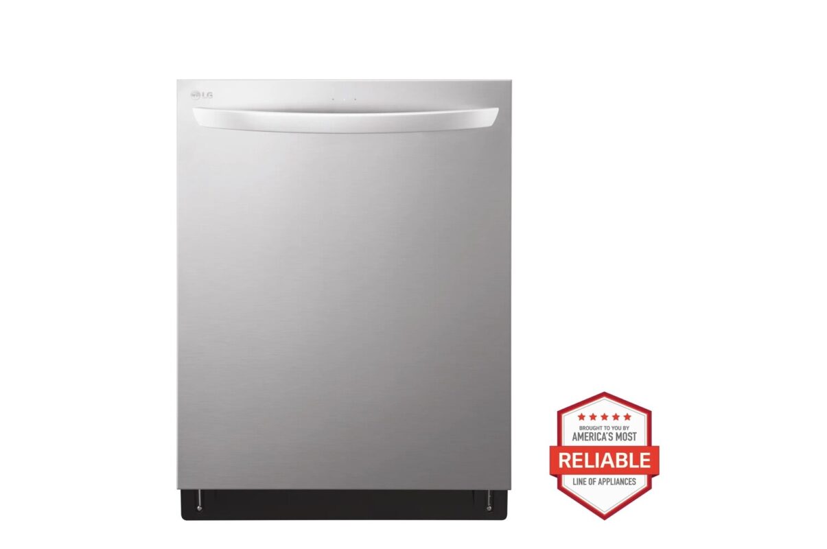 LG 24 Inch QuadWash(R) Top Control Dishwasher - Stainless Steel LDTS5552S (a4l01q4iyma7)