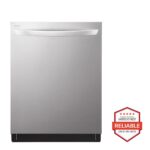 LG 24 Inch QuadWash(R) Top Control Dishwasher - Stainless Steel LDTS5552S (a4l01q4iyma7)