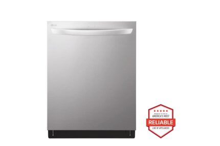 LG 24 Inch QuadWash(R) Top Control Dishwasher - Stainless Steel LDTS5552S (a4l01q4iyma7)