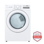 LG 7.4 cu. ft. Ultra Large Capacity Front Load Gas Dryer - White DLG3401W (a4lvxc6ygagl)