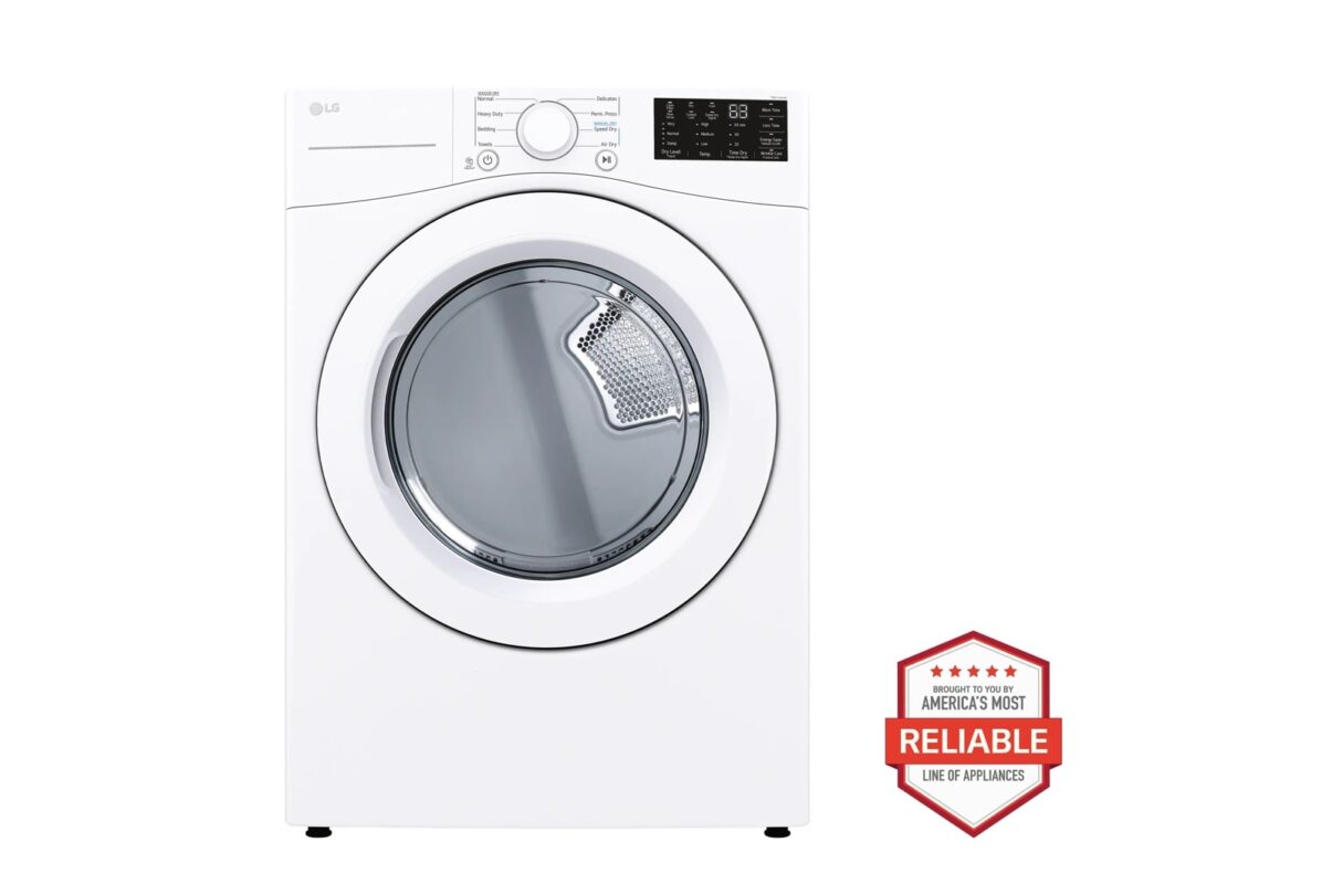 LG 7.4 cu. ft. Ultra Large Capacity Gas Dryer DLG3471W (a4lyjr9yqyvh)