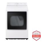 LG 7.3 cu. ft. Ultra Large Capacity Rear Control Gas Dryer with AI Sensing and ThinQ(R) Smart Features DLG8201W (a4l65cqtgspw)