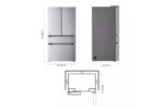 LG 30 cu. ft. Smart Standard-Depth MAX(TM) 4-Door French Door Refrigerator with Full-Convert Drawer(TM) LF30S8210S (a4l21seg51ua) (6)