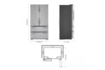 LG 23 cu. ft. French Door Counter-Depth Refrigerator LMWC23626S (S38346A2499RF18S) (5)