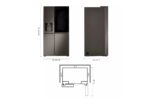 LG 27 cu. ft. Side-By-Side InstaView(R) Refrigerator LRSOS2706D (a4l42rjo61yb) (5)