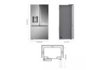 LG 26 cu. ft. Counter-Depth French Door Refrigerator - Stainless Steel LRYKC2606S (a4ljcucdkt9m) (5)