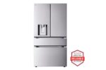 LG 29 cu. ft. Standard-Depth MAX(TM) 4-Door French Door Refrigerator with Mini Craft Ice(TM) and Full-Convert Drawer(TM) LF29S9730S (a4lyoqaem3nc)