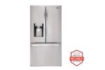 LG 28 cu. ft. 3 Door French Door, Standard Depth Refrigerator with Dual Ice Makers LHFS28XBS (a4lznrim5kmh)