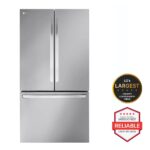 LG 27 cu. ft. Smart Counter-Depth MAX(TM) French Door Refrigerator LRFLC2706S (a4lugqud3435)