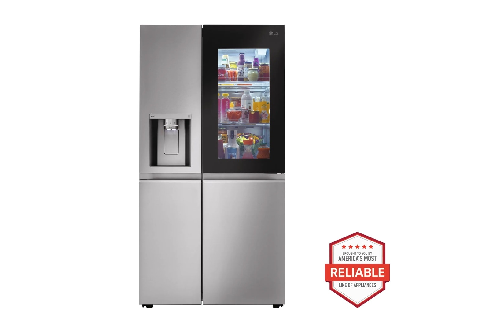 a4l-cover-a4l2un35wx0i LG 27 cu. ft. Side-By-Side InstaView(R) Refrigerator LRSOS2706S (a4l2un35wx0i)