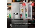 LG 30 cu. ft. 36 Inch Wide French Door Refrigerator - Stainless Steel LRMDS3006S (a4l10gbirwxt) (8)