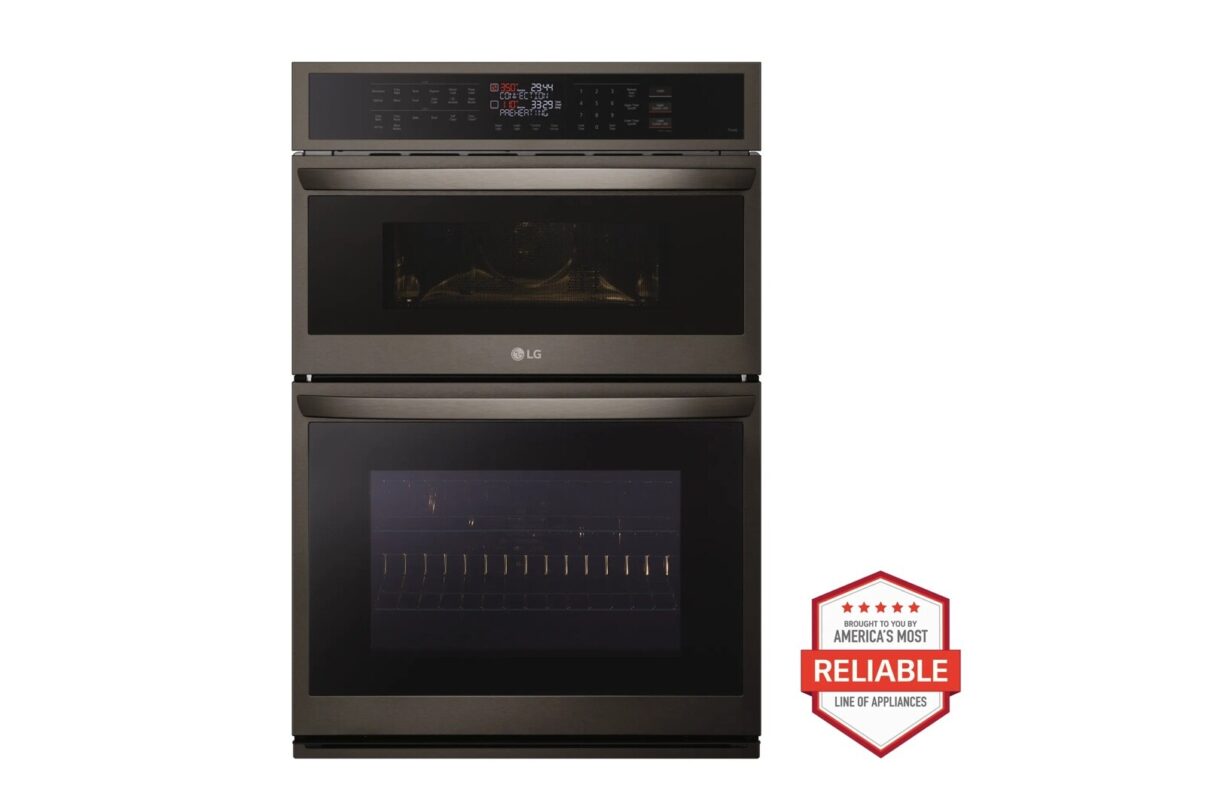LG 1.7/4.7 cu. ft. Smart Combination Wall Oven with Convection and Air Fry WCEP6423D (a4l1ynl7dhzo)