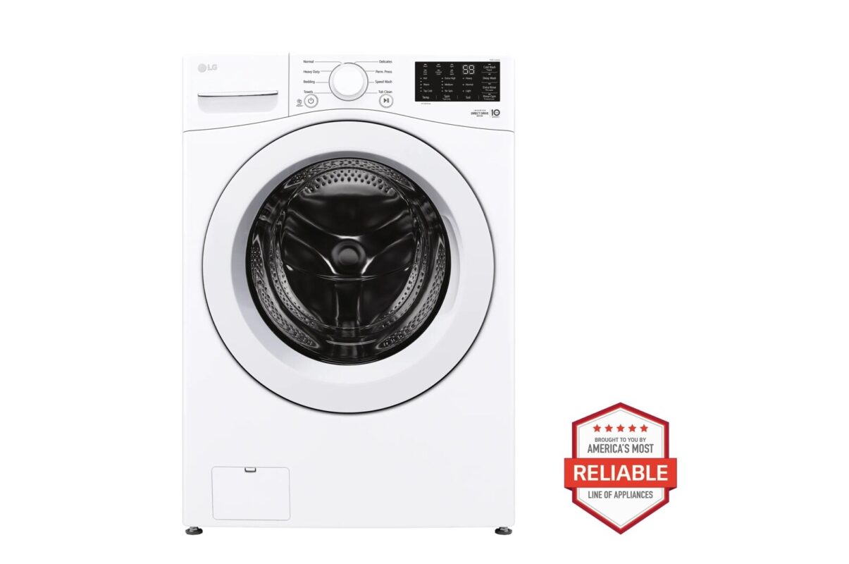 LG 5.0 cu. ft. Mega Capacity Front Load Washer WM3470CW (a4l56ga4qesf)