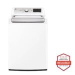 LG 5.3 cu. ft. Mega Capacity Smart Wi-Fi Enabled Top Load Washer with 4-Way(TM) Agitator & TurboWash3D(TM) Technology WT7405CW (a4liynku3t5b)