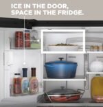 GE GE ENERGY STAR 22.1 Cu. Ft. Counter-Depth Fingerprint Resistant French-Door Refrigerator GYE22GYNFS (a4lnnlo6e9jy) (8)