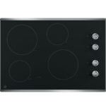GE GE(R) 30" Built-In Knob Control Electric Cooktop JP3030SWSS (a4l08v5oomt9)