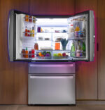 GE Profile GE Profile(TM) ENERGY STAR(R) 27.9 Cu. Ft. Smart Fingerprint Resistant 4-Door French-Door Refrigerator with Door In Door PVD28BYNFS (a4lmkvz3ag1e) (10)
