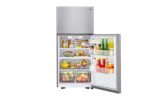 LG 20 cu. ft. 30 Inch Wide Top Freezer Refrigerator - Stainless Steel LTCS20020S (a4lczjshpk20) (8)