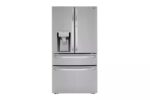 LG 30 cu. ft. 36 Inch Wide French Door Refrigerator - Stainless Steel LRMDS3006S (a4l10gbirwxt) (5)