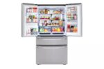LG 30 cu. ft. 36 Inch Wide French Door Refrigerator - Stainless Steel LRMDS3006S (a4l10gbirwxt) (12)