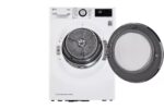 LG 4.2 cu. ft. Smart Wi-Fi Enabled Compact Front Load Dryer with Dual Inverter HeatPump(TM) Technology DLHC1455W (S29683A1299WA42S) (10)