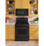 GE GE(R) 30" Free-Standing Gas Convection Range with No Preheat Air Fry and EasyWash(TM) Oven Tray GGF600AVBB (a4l1ud4v66yq) (7)