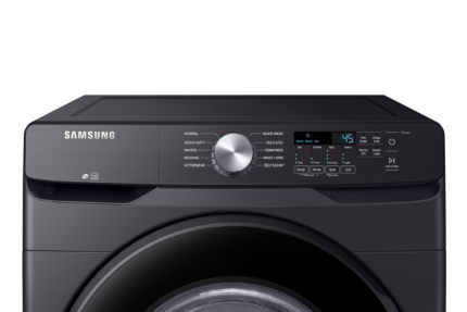 Samsung 4.5 cu. ft. Front Load Washer with Vibration Reduction Technology+ in Brushed Black WF45T6000AV/A5 (SG0671A0999XX43D) (2)