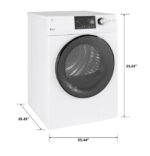 GE GE(R) ENERGY STAR(R) 24" 4.3 Cu.Ft. Front Load Vented Electric Dryer with Stainless Steel Basket GFD14ESSNWW (a4lpf32b15n1) (14)
